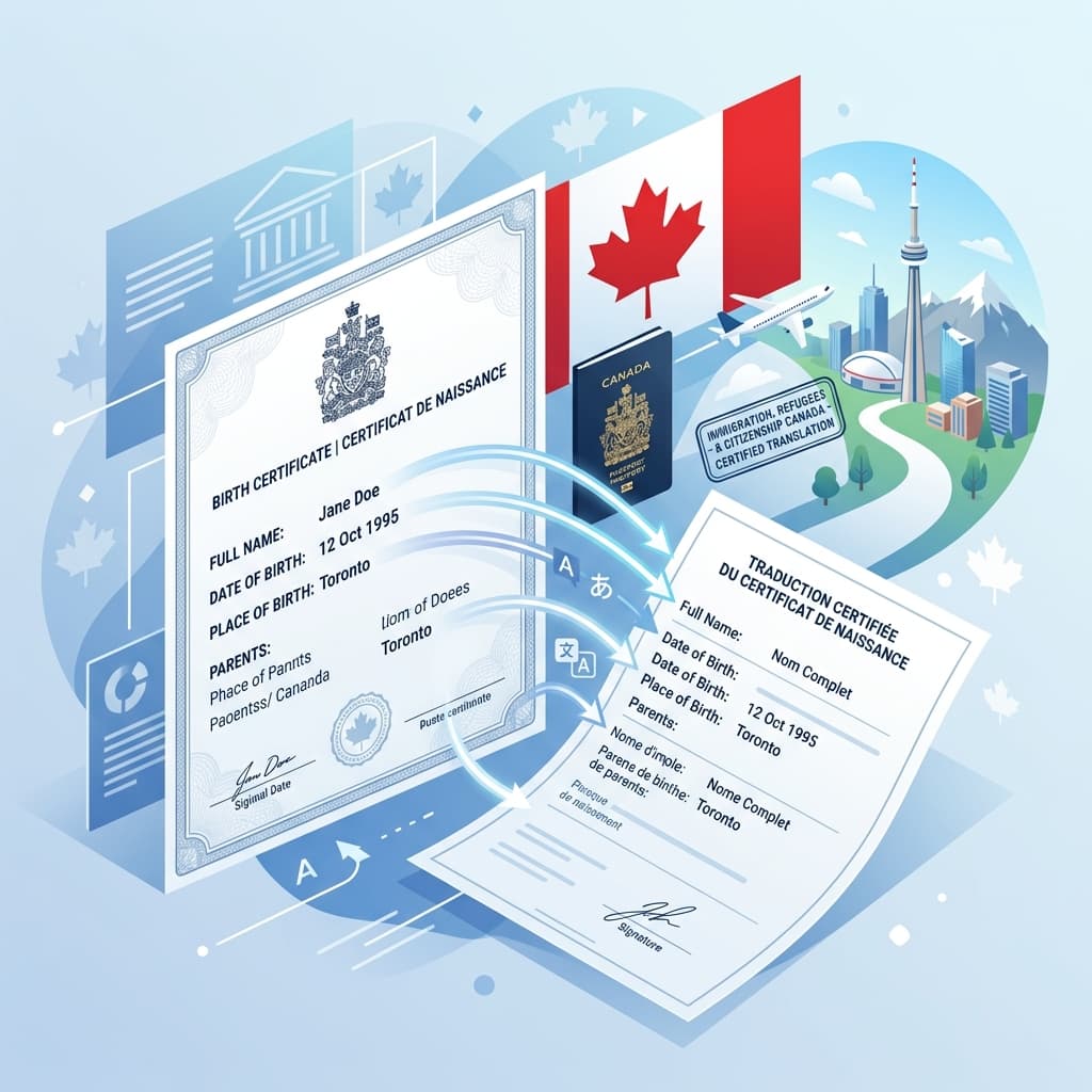Birth Certificate Translation for Canadian Immigration: Certified vs. Notarized (2026 Rules)