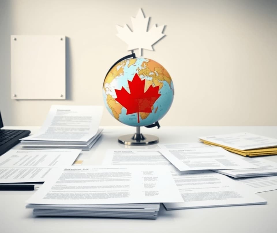 Map of Canadian provinces with certified translation and interpretation services