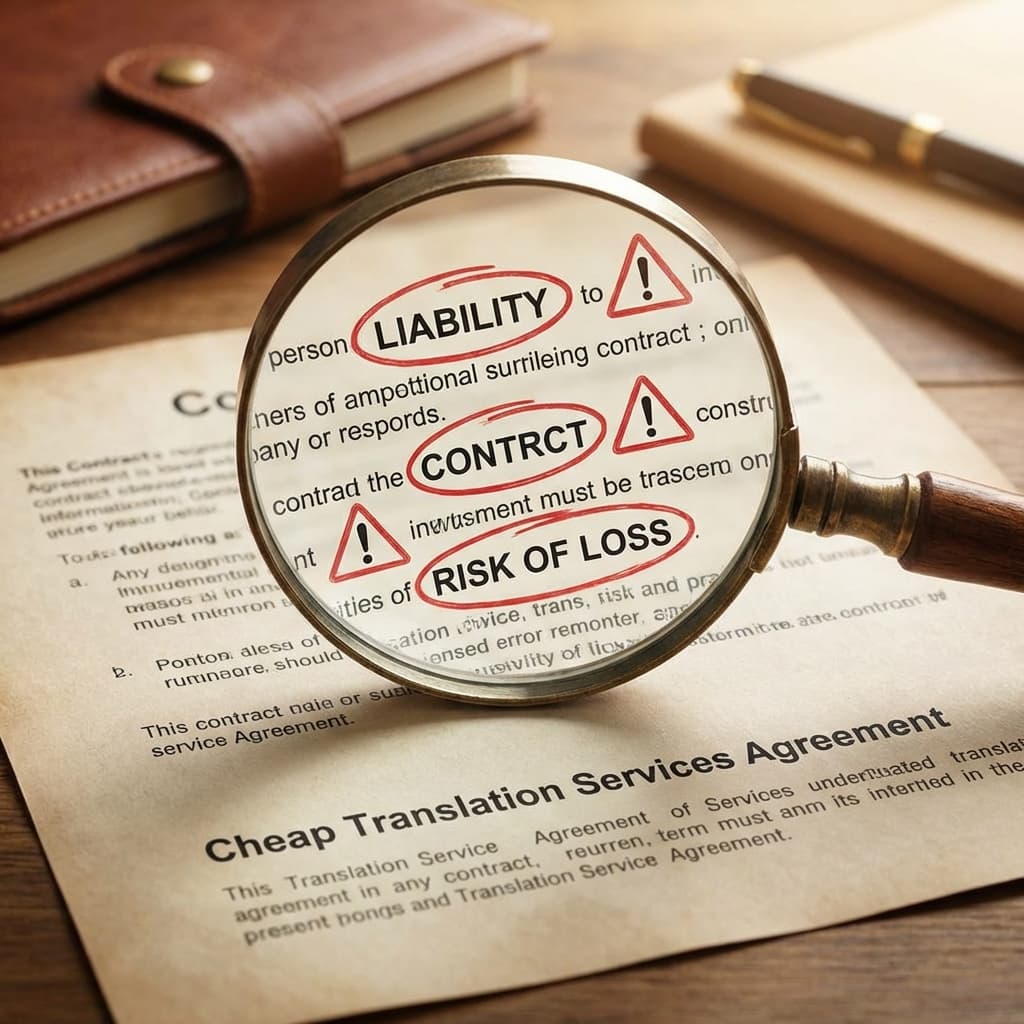 Risks of cheap translation services